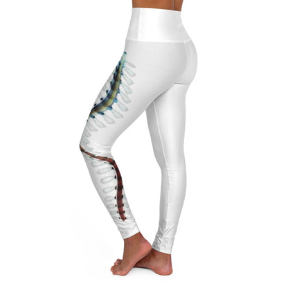 Octopus Design High Waisted Yoga Leggings - Comfortable and Trendy Activewear