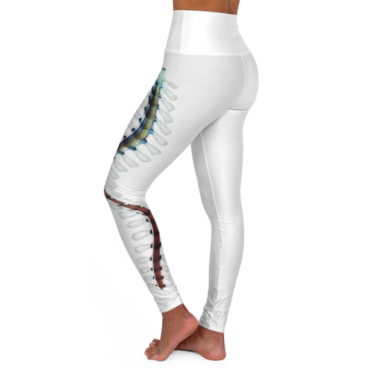 Octopus Design High Waisted Yoga Leggings - Comfortable and Trendy Activewear