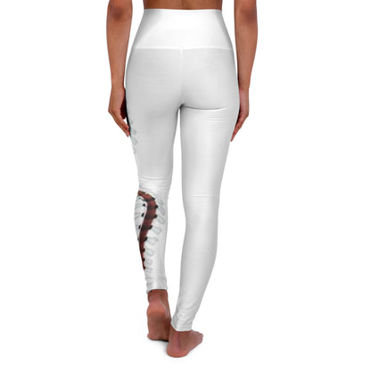 Octopus Design High Waisted Yoga Leggings - Comfortable and Trendy Activewear