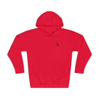 Cozy Unisex Fleece Hoodie with Stylish Logo - Perfect for Casual Outings and Gifts