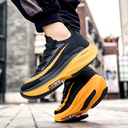 New High Quality Sports Fashion Sneakers Breathable Brand Air Cushion Women Men Running Casual Shoes